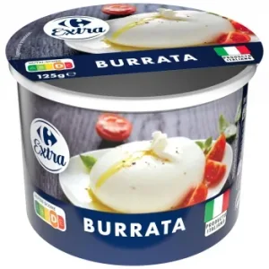 Queso Burrata Carrefour Extra 125 G.
