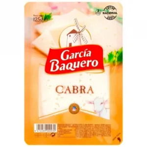 Queso Cabra Lonchas García Baquero 125 G.