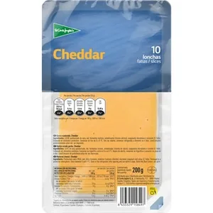 Queso Cheddar en Lonchas el Corte Ingles