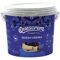 Queso Crema Natural Quescrem, Cubo 5 Kg