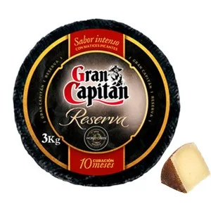 Queso Curado Añejo Gran Capitán - Trozo 225 G