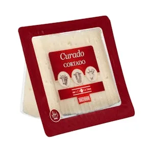 Queso Curado Mezcla Hacendado Cortado en Cuñitas 0.33 KG