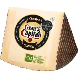 Queso Curado Gran Capitan, Lonchas, Bandeja 140 G