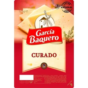Queso Curado Mezcla Madurado Elaborado con Leche Pasteurizada en Lonchas Garcia Baquero