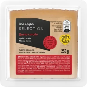 Queso Curado Mezcla Madurado Graso Elaborado con Leche Cruda el Corte Ingles Selection