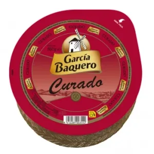 Queso Curado Mezcla Mini al Vacio García Baquero Pieza de 880 G