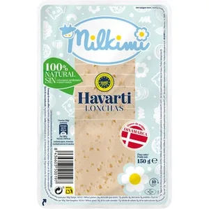 Queso Danés Havarti IGP en Lonchas Milkimi