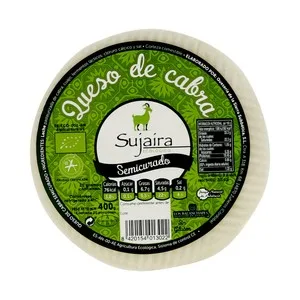 Sujaira Queso de Cabra Ecológico Sujaira 400 G.