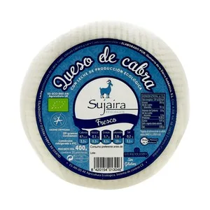 Sojaisa Queso de Cabra Fresco Ecológico Sujaira 400 G.