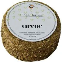Queso de Cabra Tendré a las F. Hierbas Arcoc, Pieza Aprox. 265 G
