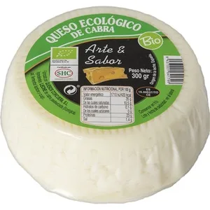 Queso de Cabra Tierno Elaborado con Leche Pasteurizada Ecológico Arte y Sabor