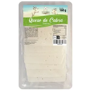 Queso de Cabra Tierno Lonchas 160 Gr