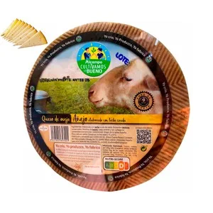 Alcampo Cultivamos LO Bueno Queso de Oveja Añejo (con Leche Cruda). - Trozo 150 G