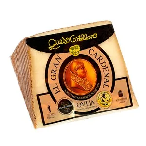 EL Gran Cardenal Queso de Oveja Curado, Cuña. 397.5 G