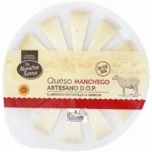 Queso de Oveja Curado Manchego Artesano D.o.p. de Nuestra Tierra 125 G