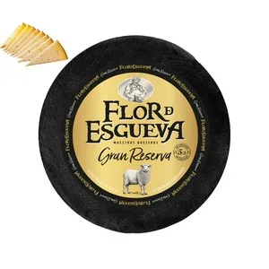 Flor de Esgueva Queso de Oveja Gran Reserva Elaborado con Leche Cruda. - Tapeo 3 a 5 Mm 225 G