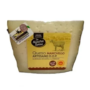 Queso de Oveja Manchego Artesano D.o.p de Nuestra Tierra 175 G.