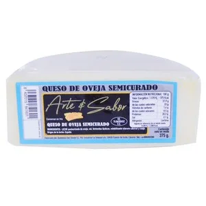 Arte&sabor Queso de Oveja Semicurado 375 G.