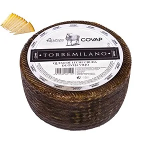 Torremilano Queso de Oveja Viejo con Leche Cruda. - Tapeo 3 a 5 Mm 225 G