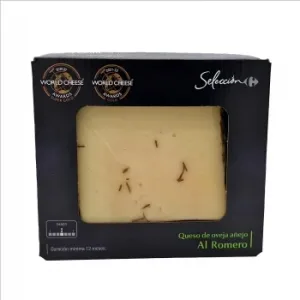 Queso de Oveja Viejo con Romero Carrefour Selección Cuña 220 G.