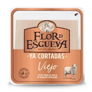 Queso de Oveja Viejo Graso Flor de Esgueva Tapas Maestras Ya Cortado Cuña de 210 G