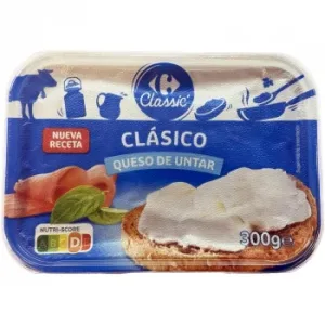 Queso de Untar Clásico Carrefour Classic 300 G.
