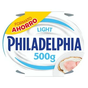 Philadelphia Queso de Untar Light Formato Ahorro Philadelphia 2 X 250 G. 500 G
