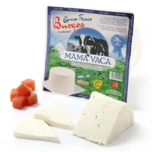 Queso de Vaca Fresco de Burgos Mama Vaca 200 G Aprox