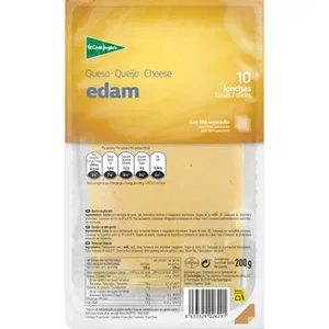 Queso Edam en Lonchas el Corte Ingles