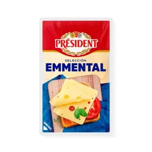 President Queso en Lonchas Emmental  80g 100 G