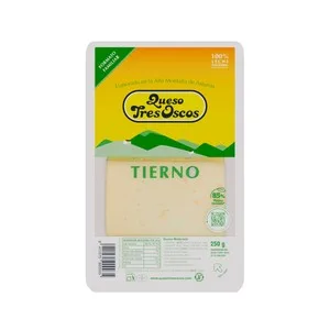 Queso Tres Oscos Queso en Lonchas Quesos Tres Oscos 250 G.