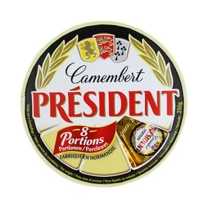 Président Queso en Porciones Camembert Président 8 Uds. 250 G