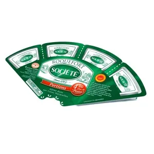 Société Queso en Porciones Roquefort 4 Uds. 100 G