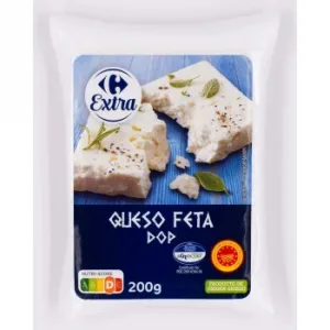 Queso Feta Carrefour Extra 200 G.