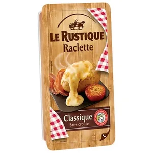 Queso Francés Raclette de Vaca Elaborado con Leche Pasteurizada LE Rustique