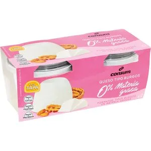 Queso Fresco 0% Pack de 2 Unidades 2 X 250 Gr