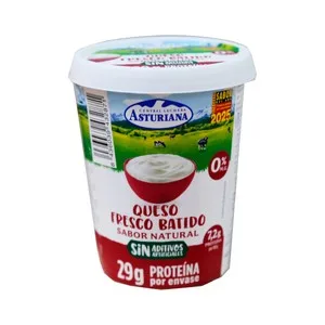 LA Asturiana Queso Fresco Batido 0% 400g 400 G