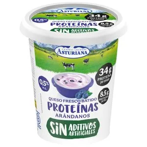 Queso Fresco Batido Proteína con Arándanos 400 Gr