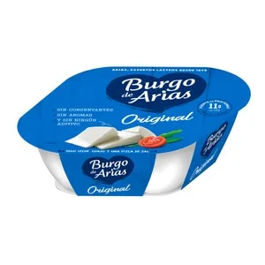 Burgo de Arias Queso Fresco Burgo de Arias Tarrina de 72 G. Pack de 4 Uds. 288 G