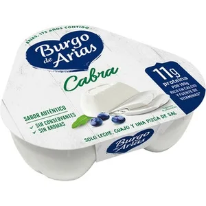 Queso Fresco de Cabra Burgo de Arias, Pack 3x70 G