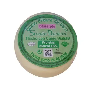 Simón Romero Queso Fresco de Vaca Desnatado Simón Romero 375 G.