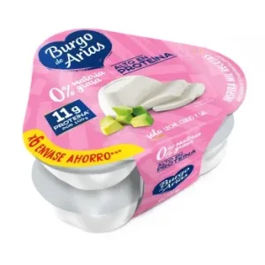 Queso Fresco Desnatado Burgo de Arias Pack de 6 Unidades de 72 G.