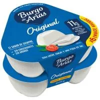 Queso Fresco Natural Burgo de Arias, Pack 6x72 G