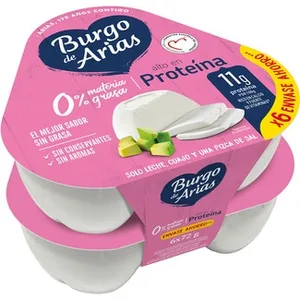 Queso Fresco Mini sin Lactosa Burgo de Arias, Tarrina 216 G