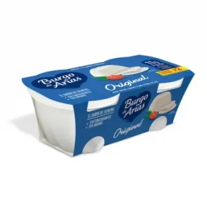 Queso Fresco Original Burgo de Arias Pack de 2 Unidades de 230 G.