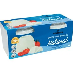 Queso Fresco Pack de 2 Unidades 2 X 250 Gr