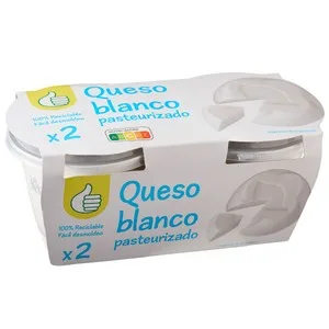 Producto Económico Alcampo Queso Fresco Producto Económico Alcampo 2 Uds. X 250 G. 500 G