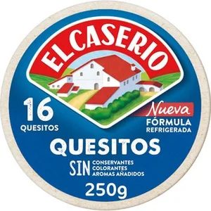Queso Fundido en Porciones 16 Quesitos el Caserio
