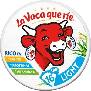 Queso Fundido Light 16 Porciones la Vaca que RIE