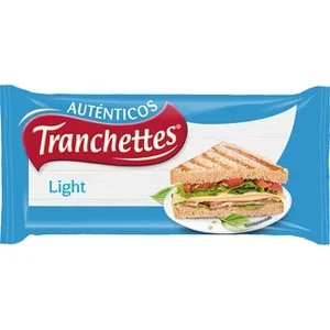 Queso Fundido Light en Lonchas 14 Unidades  Tranchettes 262 G